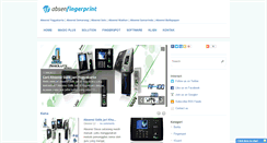 Desktop Screenshot of absenfingerprint.com