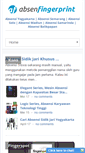 Mobile Screenshot of absenfingerprint.com